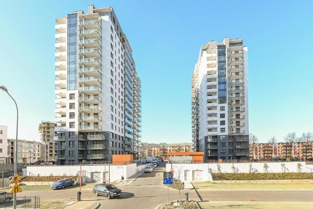 Apartament Nadmorskie Spektrum & Parking Gdańsk Buitenkant foto