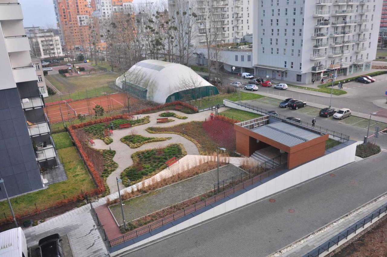 Apartament Nadmorskie Spektrum & Parking Gdańsk Buitenkant foto